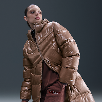Damska parka puchowa o kroju oversize Therma-FIT Nike Sportswear Swoosh Series