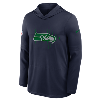 Seattle Seahawks Rivalries Collection Sideline Men's Nike Dri-FIT NFL Long-Sleeve Hooded Top