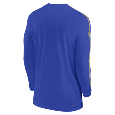 Los Angeles Rams Sideline Coach Men's Nike Dri-FIT NFL Long-Sleeve Top