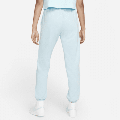 Pants de tejido Fleece desgastados para mujer Nike Sportswear Essential Collection