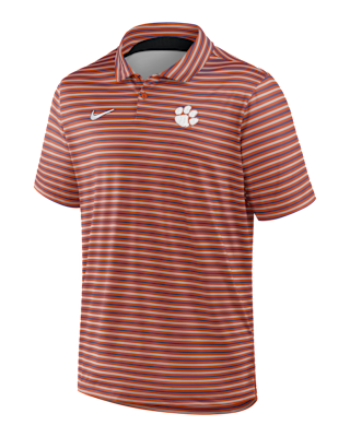 Мужские  Clemson Tour Stripe Nike Dri-FIT College Polo