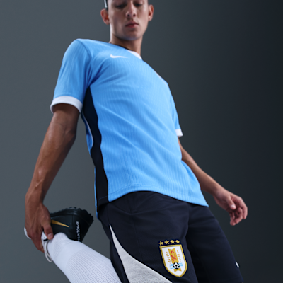 Shorts de fútbol de tejido Knit Nike Dri-FIT para hombre Uruguay Strike
