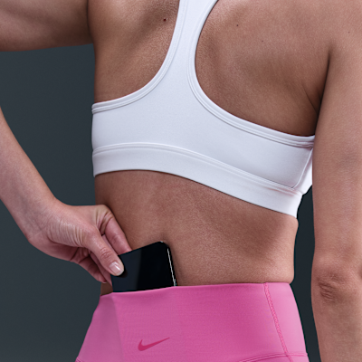 Nike Universa Women's Medium-Support High-Waisted 5" Biker Shorts with Pockets