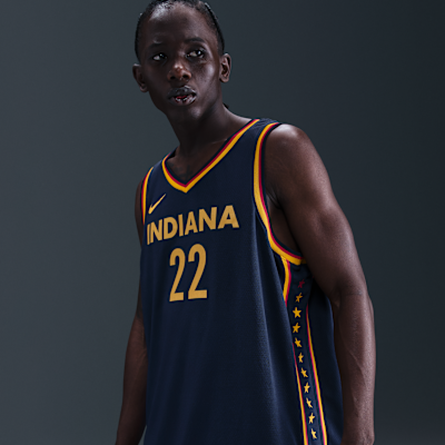 Jersey Nike Dri-FIT de la WNBA Victory Caitlin Clark Indiana Fever Explorer Edition