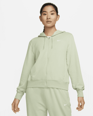 Nike Dri-FIT One Women's Full-Zip French Terry Hoodie. Nike JP