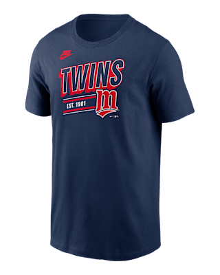 Мужская футболка Minnesota Twins Cooperstown Retro Nike MLB