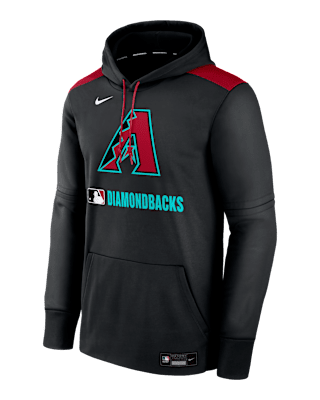 Мужское худи Arizona Diamondbacks Authentic Collection Nike Therma MLB Pullover Hoodie