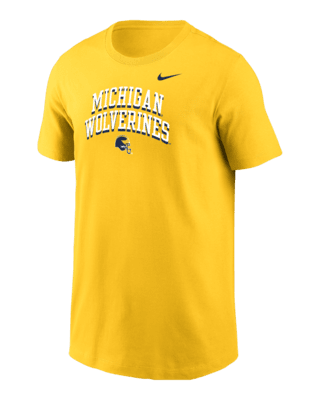 Подростковая футболка Michigan Big Kids' (Boys') Nike College