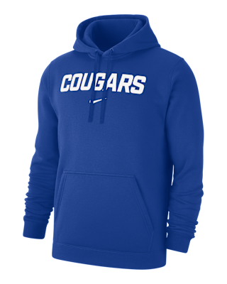 Мужское худи BYU Club Fleece Nike College Pullover Hoodie