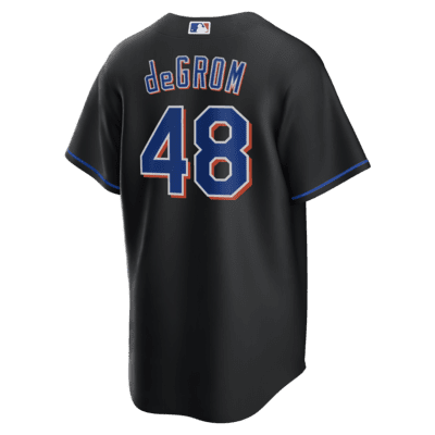 MLB New York Mets (Jacob deGrom) Men's Replica Baseball Jersey