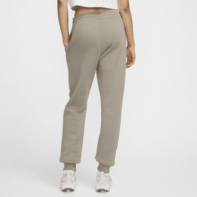 Pants de entrenamiento de tiro medio para mujer Nike Sportswear Phoenix Fleece