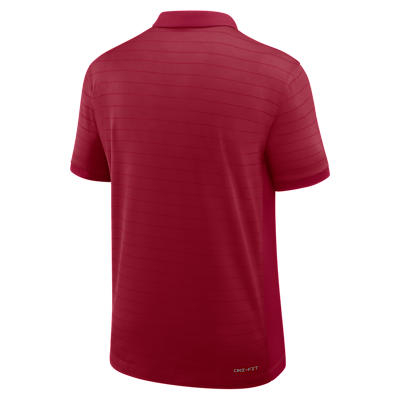 Polo universitario Nike Dri-FIT para hombre Stanford Sideline Victory Stripe