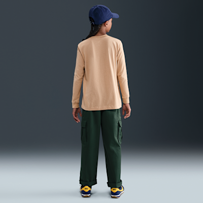 Nike Sportswear Big Kids' Long-Sleeve T-Shirt