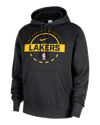 Мужское худи Los Angeles Lakers Club Nike NBA Practice Pullover Hoodie