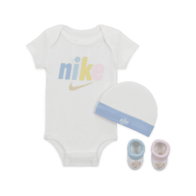 Nike 3-Piece Bodysuit Box Set Baby Bodysuit Set