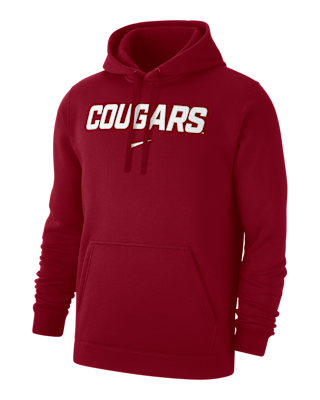 Мужское худи Washington State Club Fleece Nike College Pullover Hoodie