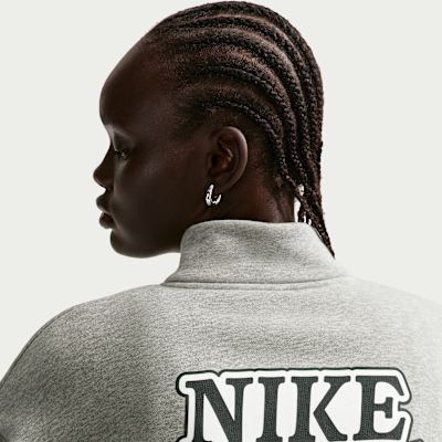 Nike Sportswear Women's Oversized 1/4-Zip Fleece Top