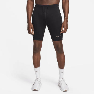 Nike Running tights FAST in black/ white