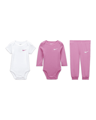 Детские  Nike Essentials Baby (0-9M) 3-Piece Bodysuit Set