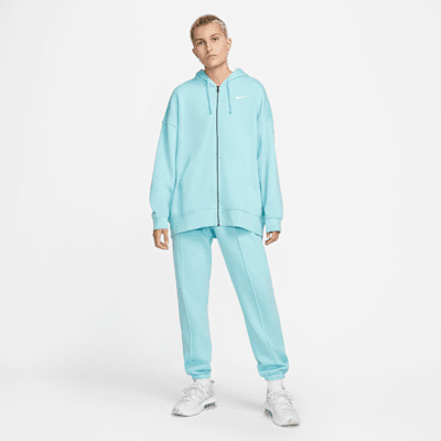 Sudadera con gorro de tejido Fleece con cierre completo Nike Sportswear Essentials