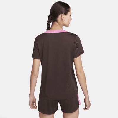 Playera de fútbol de manga corta Dri-FIT para mujer Nike Strike