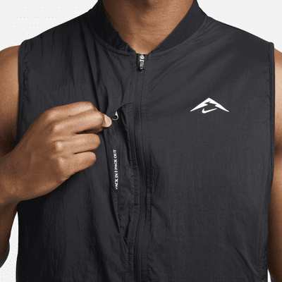 Chaleco de correr para hombre Nike Trail Aireez