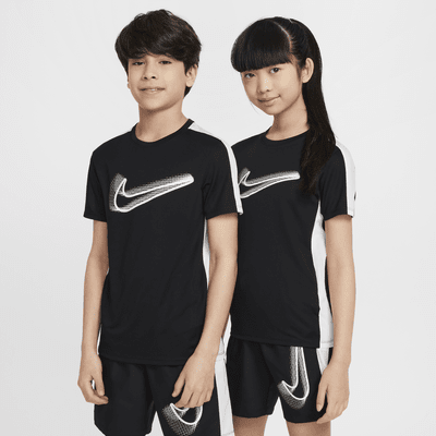 Playera de fútbol Dri-FIT para niños talla grande Nike Academy23