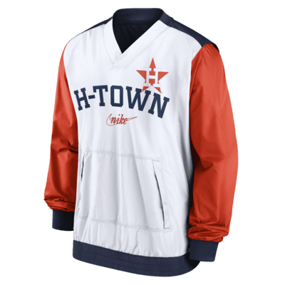 Houston Astros Navy White Varsity Jacket - Maker of Jacket