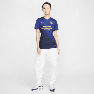 Jersey de fútbol Nike Dri-FIT Replica de la NWSL de los Utah Royals segunda equipación 2024 Stadium para mujer