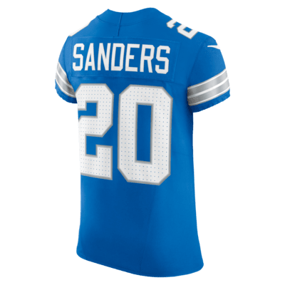 Barry Sanders Detroit Lions Men's Nike Dri-FIT NFL Elite Football Jersey