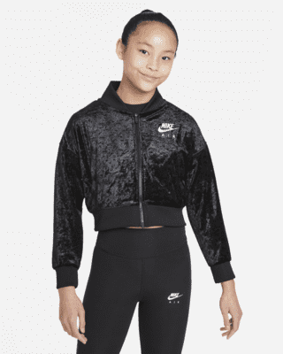 Nike Air Big Kids' (Girls') Crop Jacket 