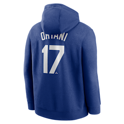 Shohei Ohtani Los Angeles Dodgers Club Men's Nike MLB Pullover Hoodie