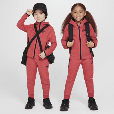 Nike Sportswear Tech Fleece Full-Zip Set Little Kids 2-Piece Hoodie Set