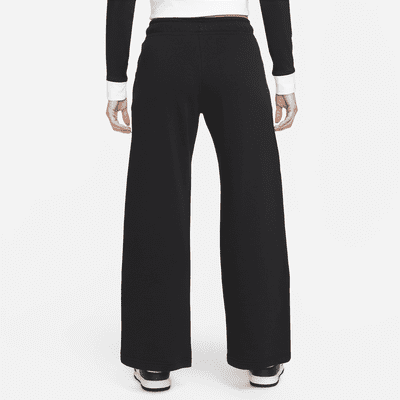 Nike Sportswear Club Fleece Women's Mid-Rise Wide-Leg Tracksuit Bottoms