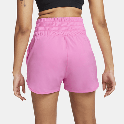 Nike One Women's Dri-FIT Ultra High-Waisted 3" Brief-Lined Shorts