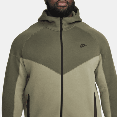 Sweat à capuche et zip Nike Sportswear Tech Fleece Windrunner pour homme