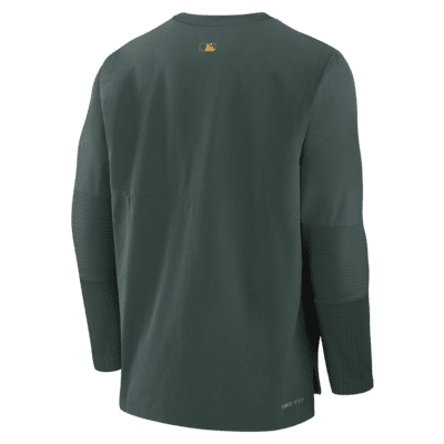 Oakland Athletics Authentic Collection Player Men's Nike Dri-FIT MLB Pullover Jacket