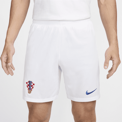 Short de foot replica Nike Dri-FIT Croatie 2024/25 Stadium Domicile/Extérieur pour homme