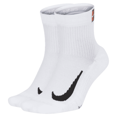 Great for Tennis Football Basketball Tennis Crew Socks with Padded Ankle 