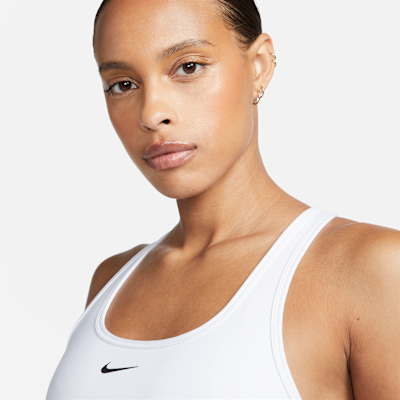 Bra deportivo sin almohadillas para mujer Nike Swoosh Light Support