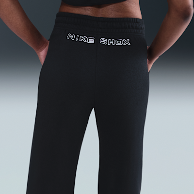 Damskie spodnie z wysokim stanem Nike Sportswear Phoenix Fleece Show