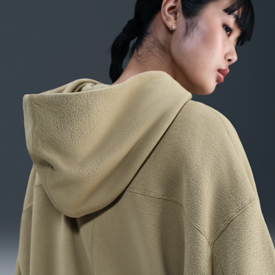 Felpa con cappuccio e zip a tutta lunghezza in fleece Nike Sportswear - Donna