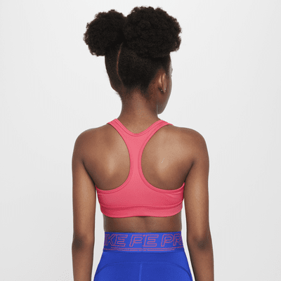 Brassière de sport Nike Swoosh pour Fille plus âgée