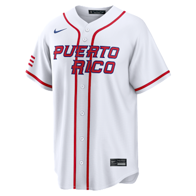 Puerto Rico National Baseball Team 2026 World Baseball Classic Men's Nike Stadium Jersey