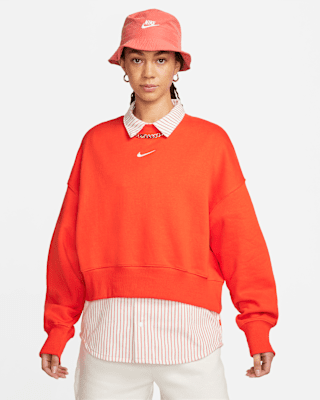 Женский свитшот Nike Sportswear Phoenix Fleece Over-Oversized Crew-Neck
