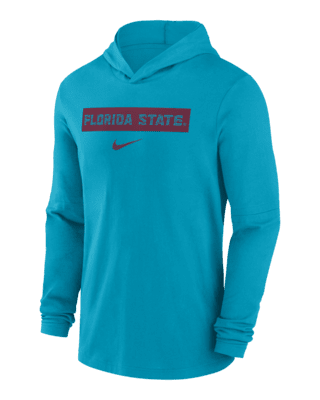 Мужские  Florida State Seminoles Sideline Nike Dri-FIT College Long-Sleeve Hooded Top