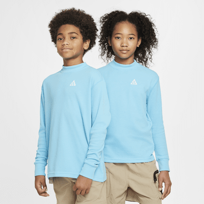 Haut gaufré à manches longues Dri-FIT Nike ACG pour ado