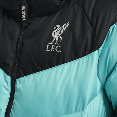 Liverpool FC Nike voetbaljack met synthetische vulling en capuchon voor kids