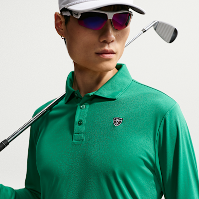 나이키 파 남성 드라이 핏 긴팔 골프 폴로