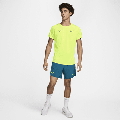 Playera de tenis de manga corta Nike Dri-FIT para hombre Rafa Challenger